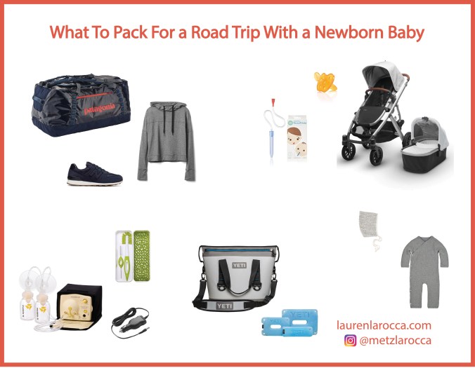 What To Pack For a Road Trip With a Newborn Baby